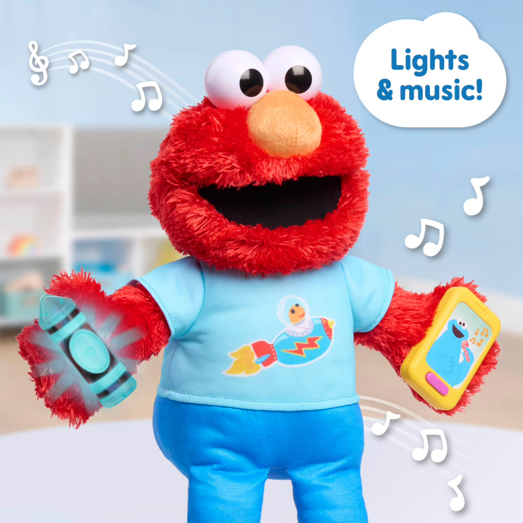 Elmo de pluș Sesame Street - Învățare 57777