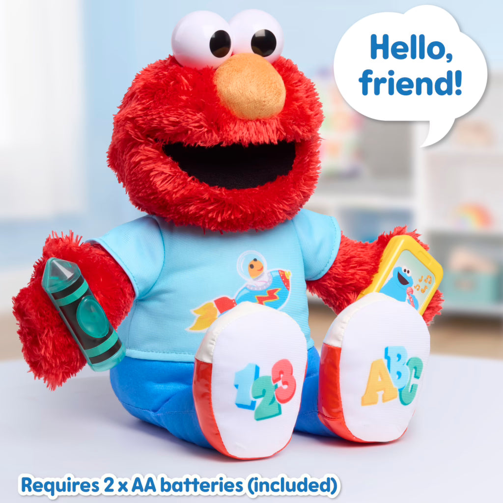 Elmo de pluș Sesame Street - Învățare 57777