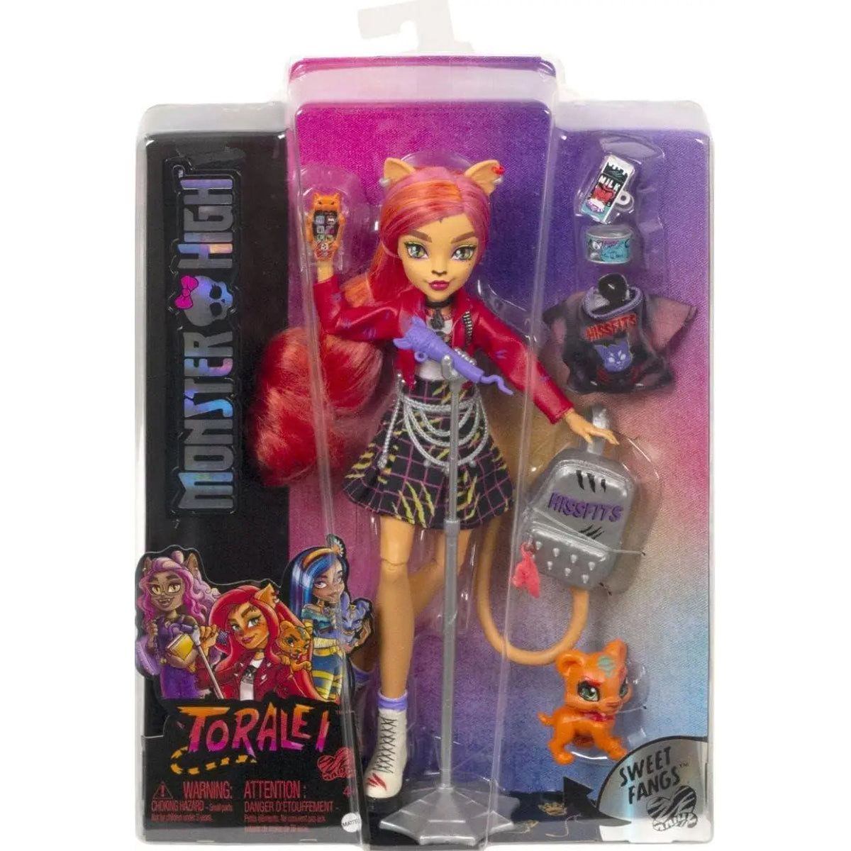 Păpușă Mattel Monster High Toralei Stripe HHK57