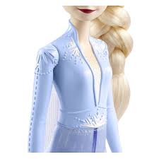Papusa Mattel Elsa in rochie albastra HLW48