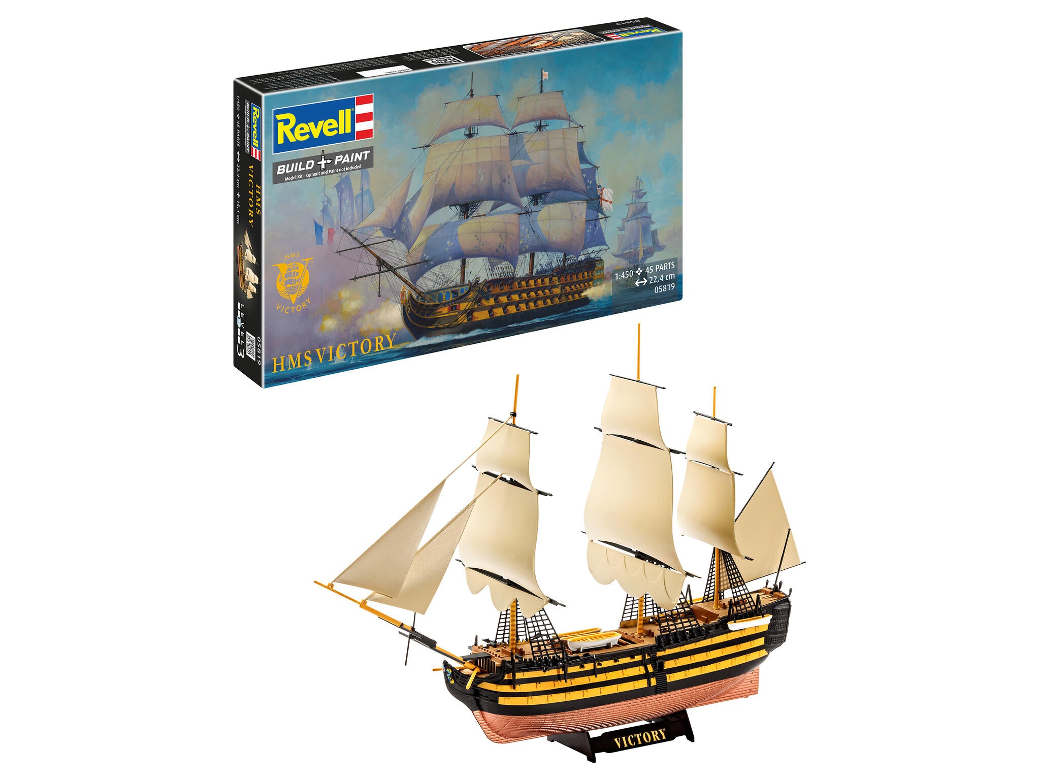 Revell Kit Hms Victory Scara 1:450 Rev05819