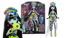 Papusa Mattel Monster High Frankie Stein Tinuta Glam Monster Festival Hxh79