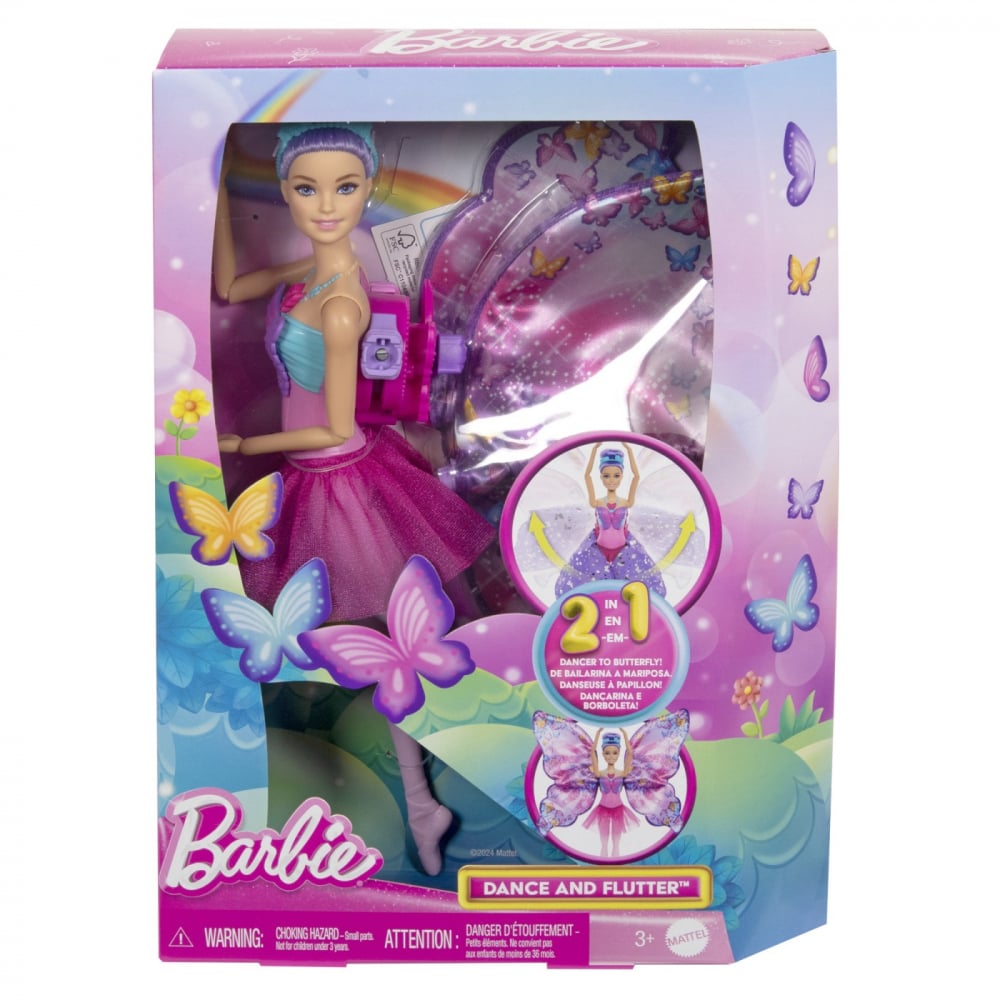 Papusa balerina, Barbie, Dance and Flutter, HXJ10