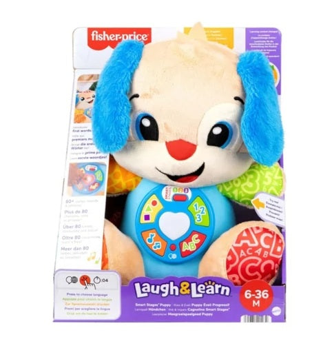 Fisher-Price: Laugh and Learn - Cățeluș educativ în limba maghiară JFD27