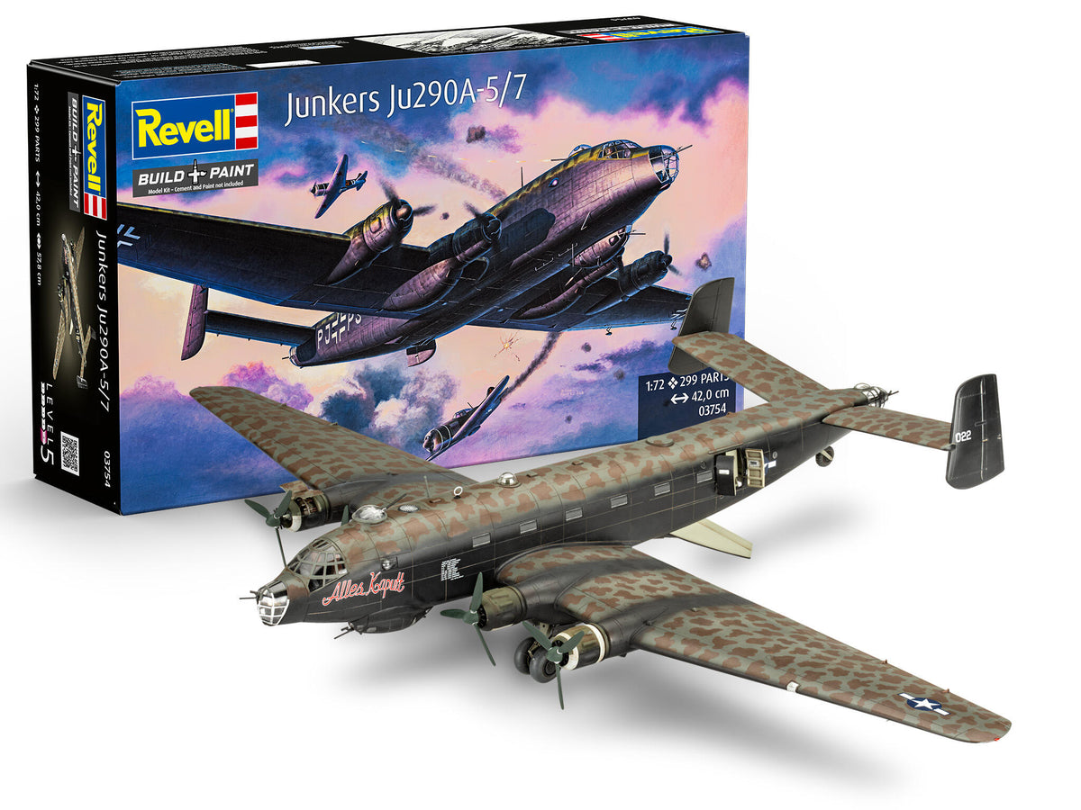 Revell Kit Junkers Ju290A-5/7 Seadler Scara 1:72 Rev03754