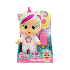 Cry Babies Loving Care – Păpușă bebeluș Unicorn, 26,5 cm Lena 929562