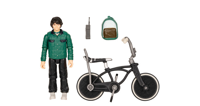 Strangers Things Figurina 10 Cm+Bicicleta+ 2 Accesorii Mike With Bike Jazstrt0107-0108