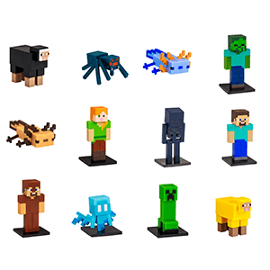Minecraft Capsule 7 Cm Figurine Si Ou In Capsule Pink Pmimc9018Pink