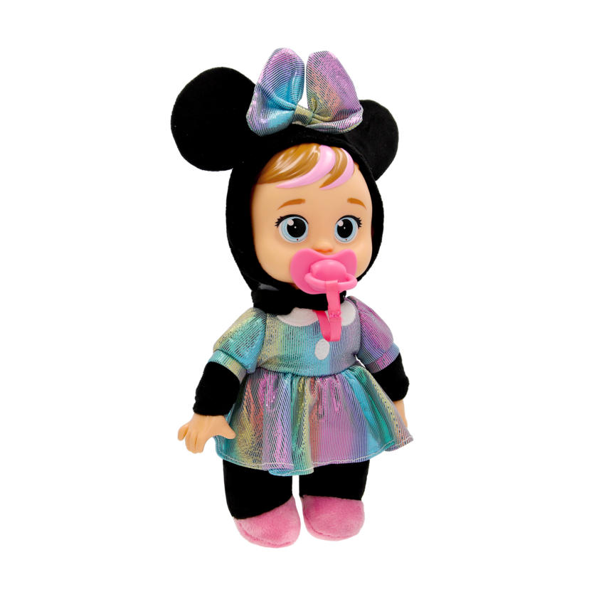 Papusa bebelus Cry Babies Tiny Cuddles Minnie Rainbow 927780-933286