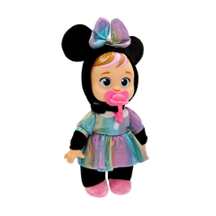 Papusa bebelus Cry Babies Tiny Cuddles Minnie Rainbow 927780-933286