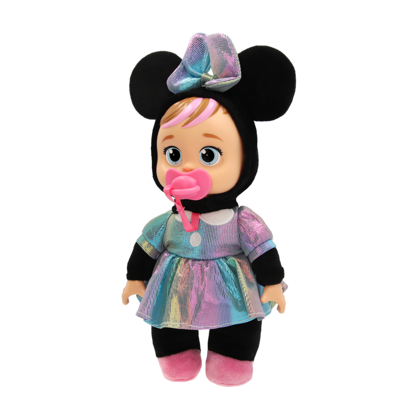 Papusa bebelus Cry Babies Tiny Cuddles Minnie Rainbow 927780-933286