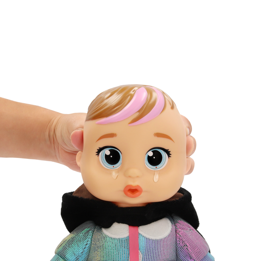 Papusa bebelus Cry Babies Tiny Cuddles Minnie Rainbow 927780-933286