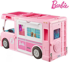 Masinuta Barbie 3 in 1 - Rulota de vis