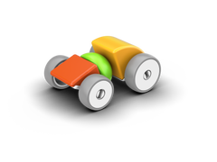 Geomag Magicube Masini 10 Piese Geomag308