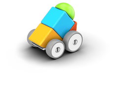 Geomag Magicube Masini 10 Piese Geomag308