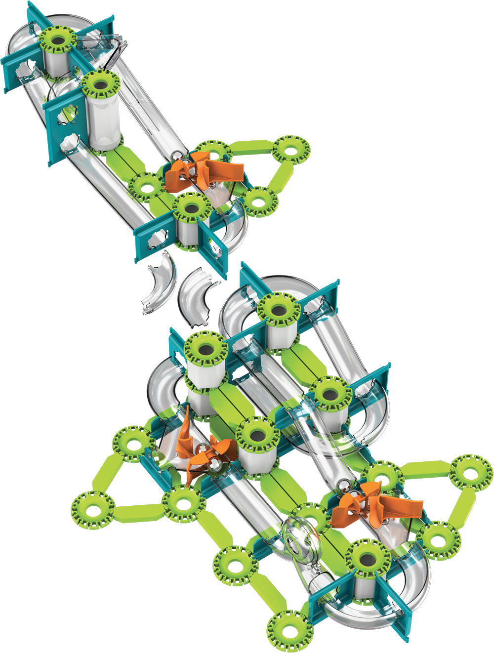 Geomag Mechanics Gravity Cursa & Loop  197 Piese Geomag759
