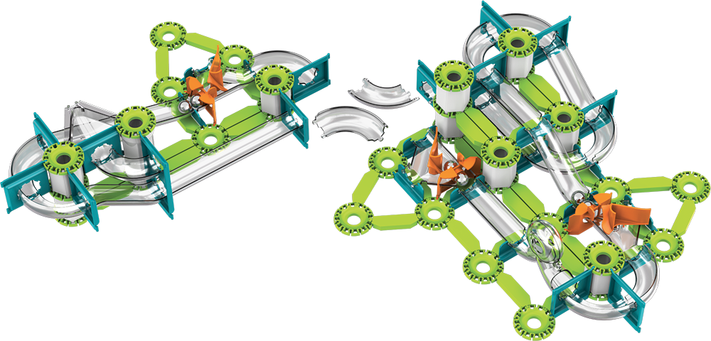 Geomag Mechanics Gravity Cursa & Loop  197 Piese Geomag759