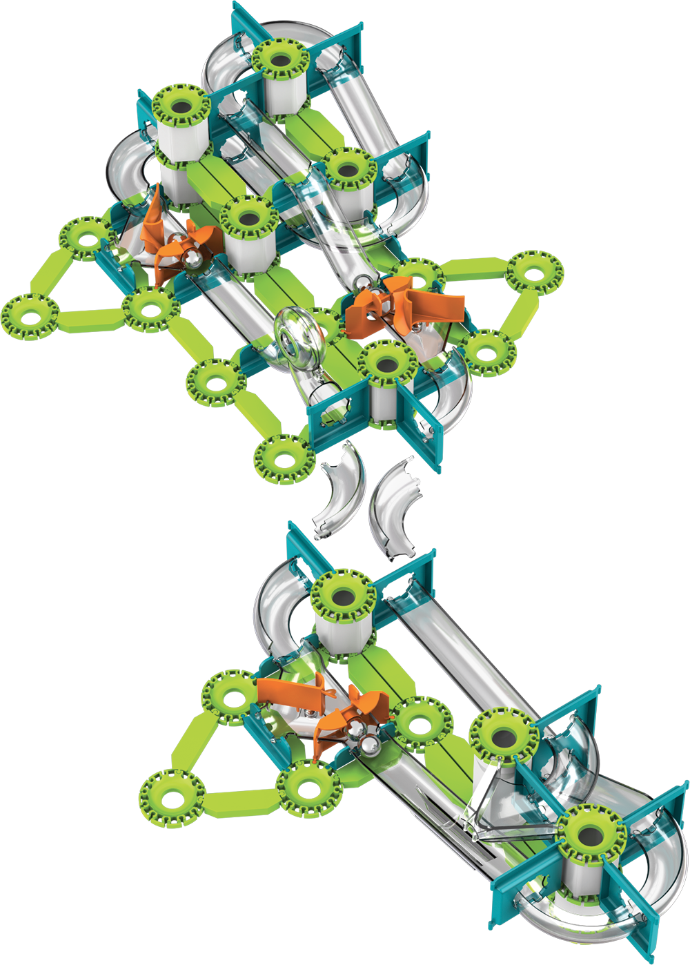 Geomag Mechanics Gravity Cursa & Loop  197 Piese Geomag759