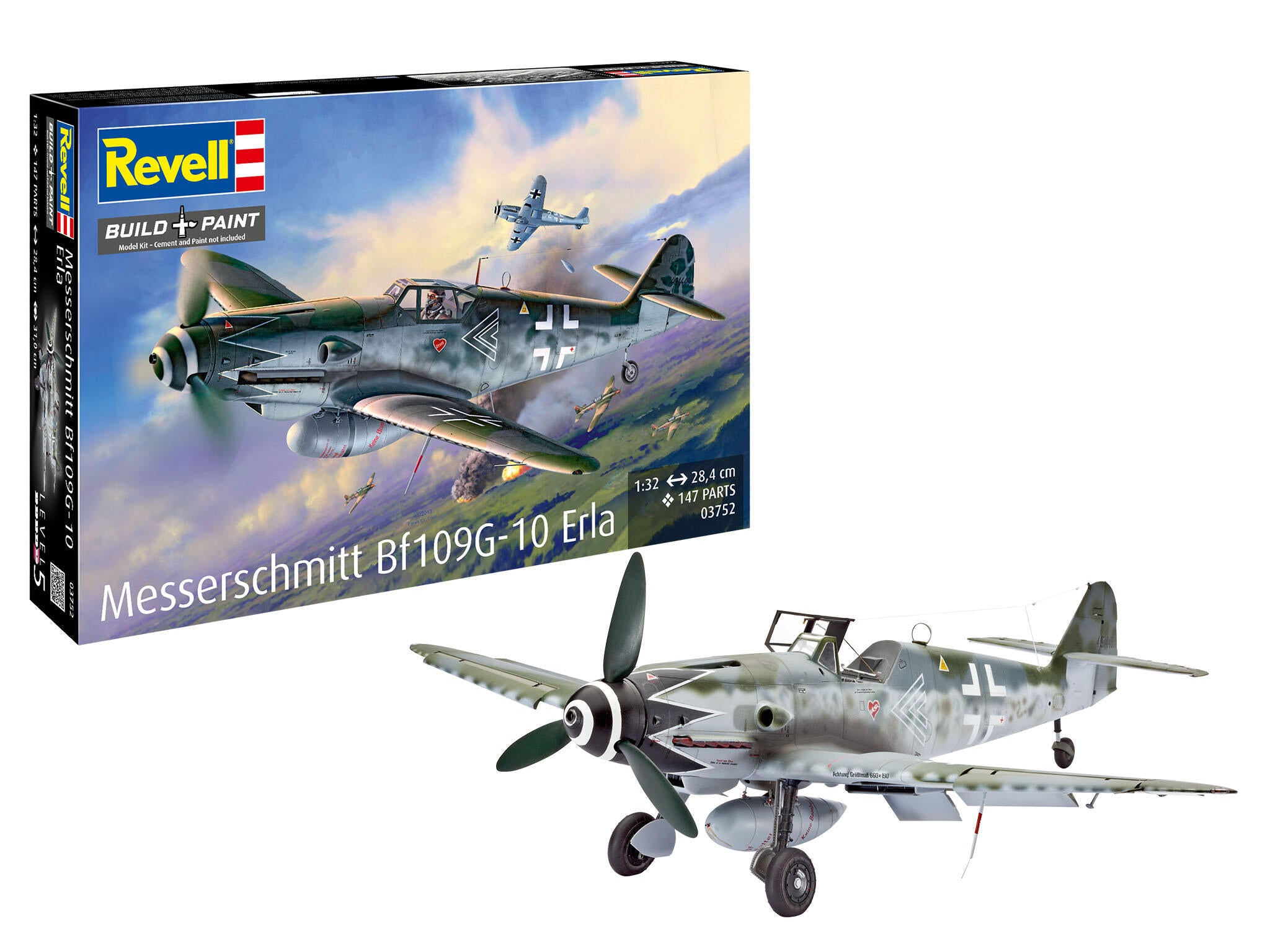 Revell Kit Messerschmitt Bf109G-10 Erla Scara 1:32 Rev03752