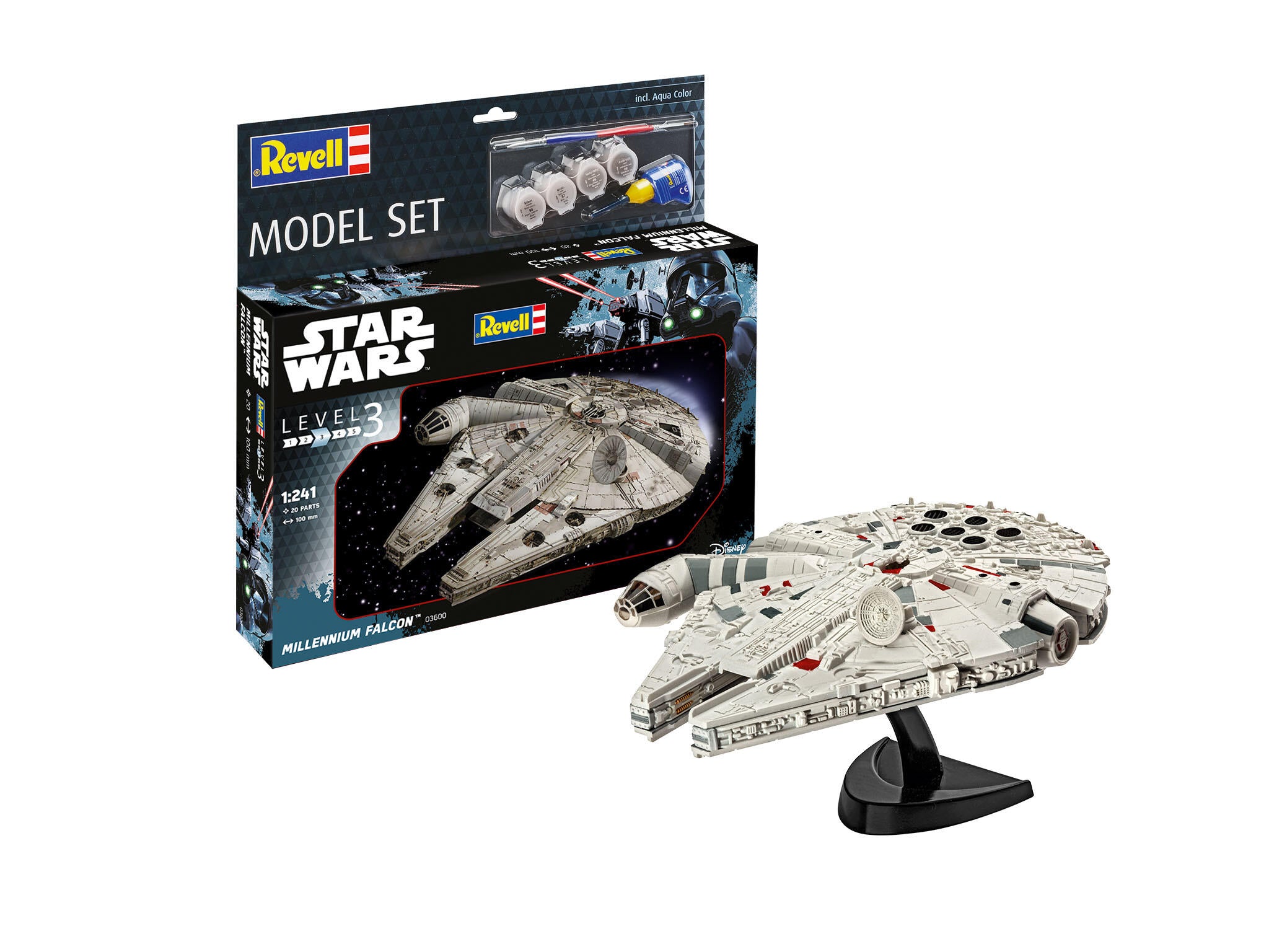 Revell Kit Star Wars Millenium Falcon Scara 1:241 Rev63600