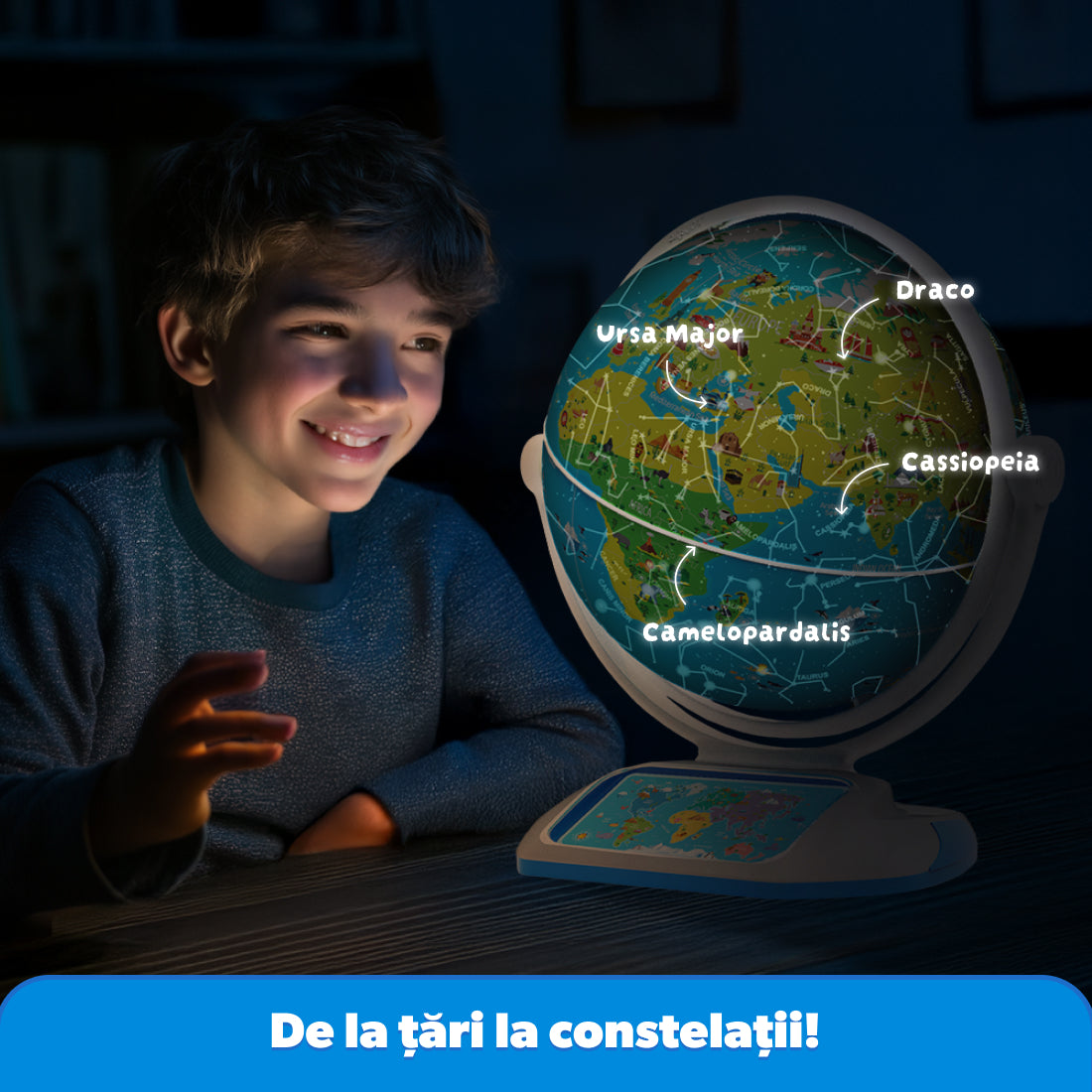 Set educativ glob interactiv Orboot in limba Romana