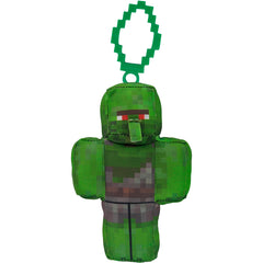 Minecraft Plus Clip On 15 Cm Zombie Villager Pmimc7204Zv