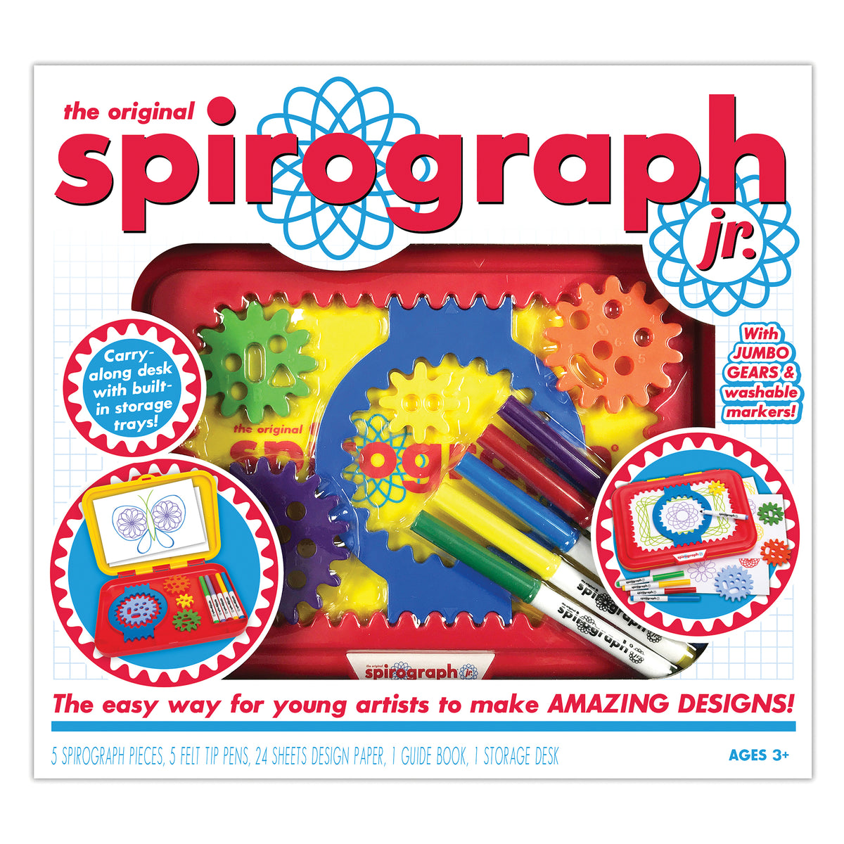 Set Creativ pentru Desen Spirograph Junior, PMSP204/1026Z