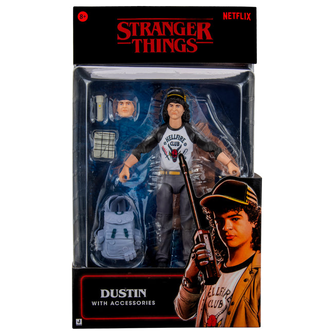 Strangers Things Figurine Articulate 15 Cm Cu Accesorii Dustin Jazstrt0007-0050