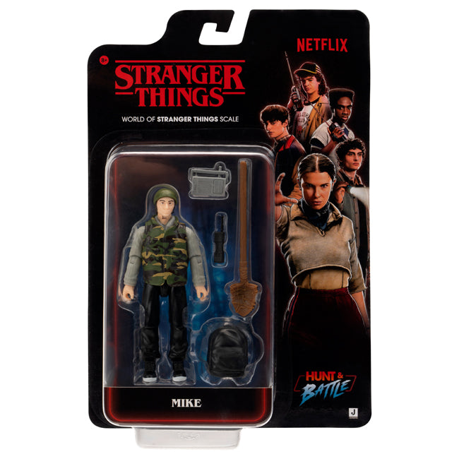 Stranger Things - World Of Core Figurina 10 Cm + 2 Accesorii Mike S5 Jazstrt0001-0140