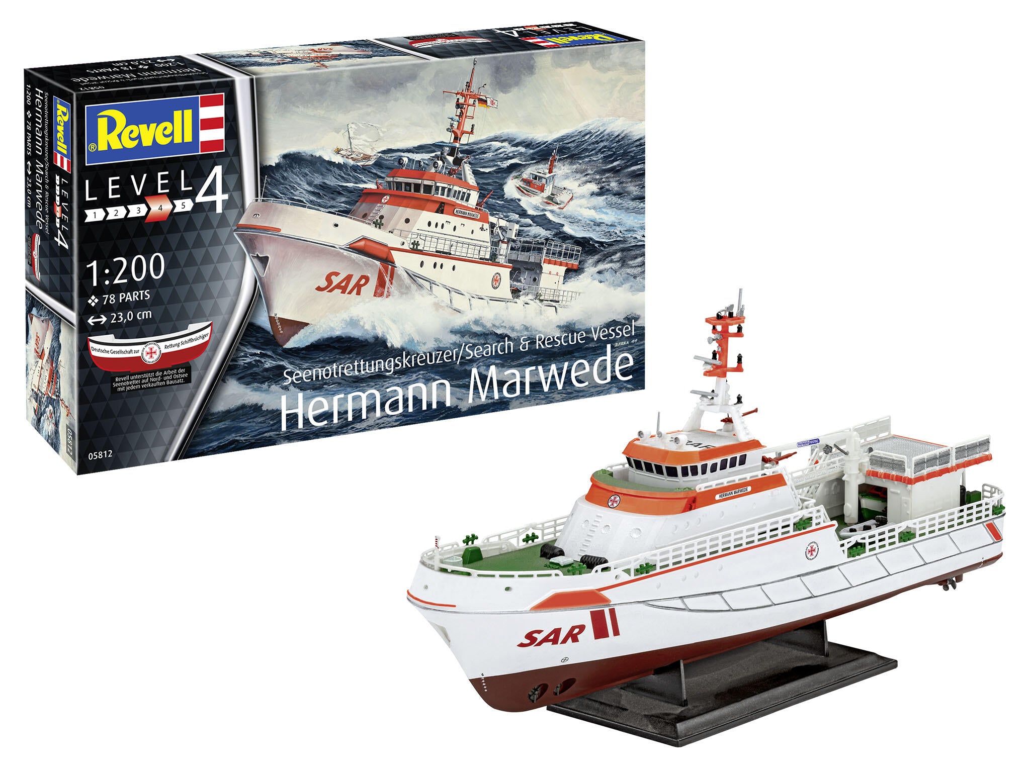 Revell Kit Vessel Hermann Marwede Scara 1:200 Rev05812
