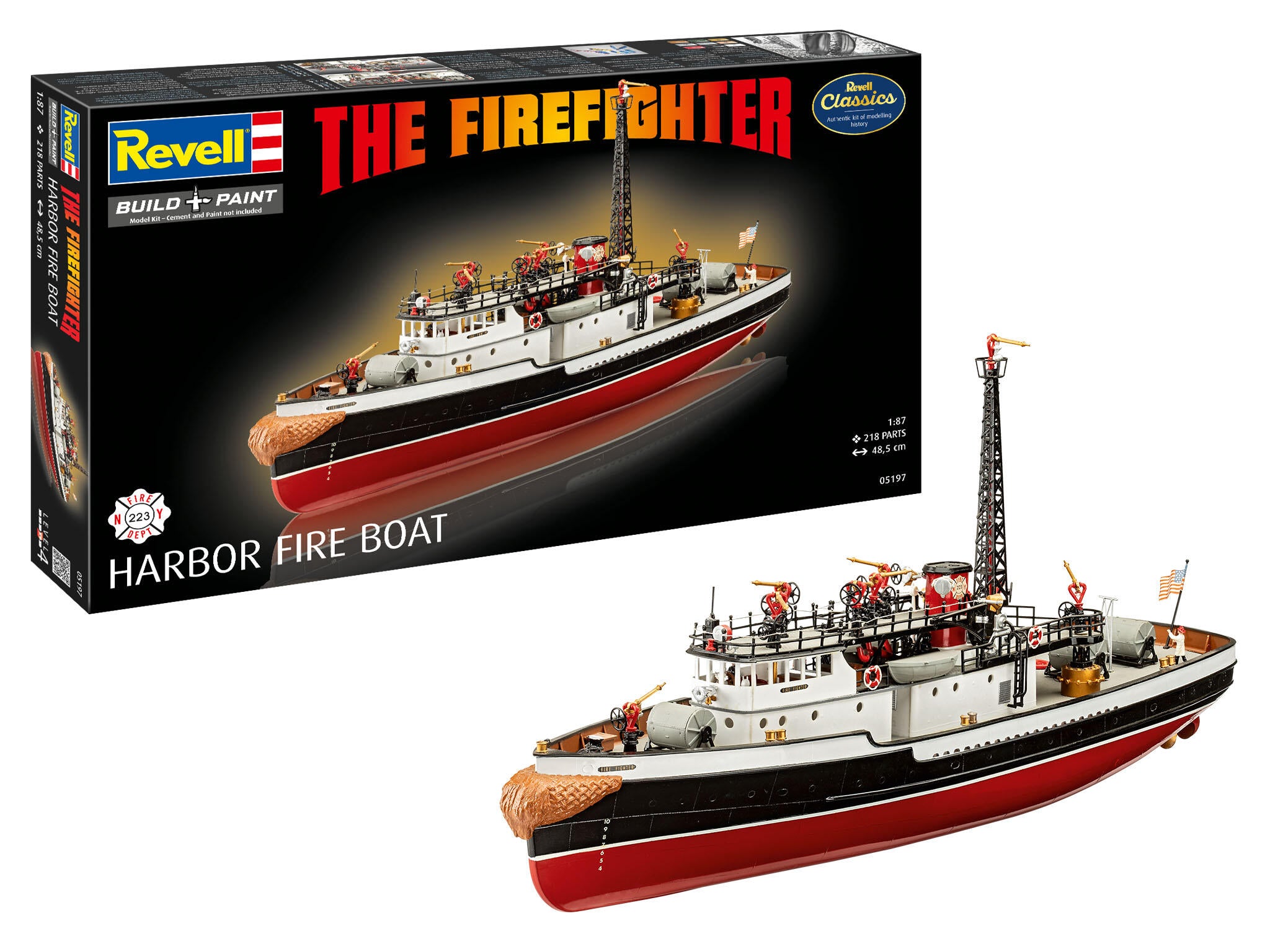 Revell Kit The Firefighter Scara 1:87 Rev05197
