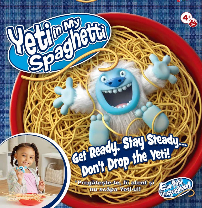 Joc societate E un Yeti in spaghete 4+ ani
