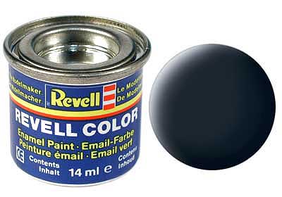 Vopsea Email Mat Gri Tanc(Ral 7024) 14Ml –  Revell Rev32178