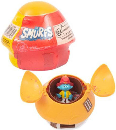 Figurine Si Casuta Ciuperca Strumfii Portocaliu Gppuf38000