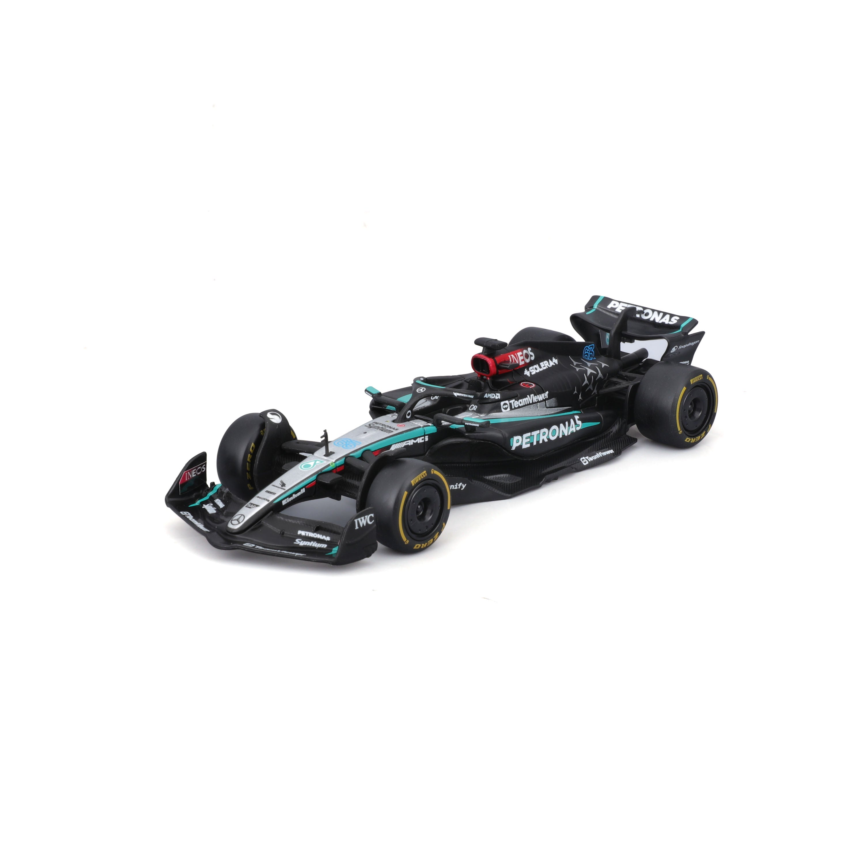 Bb38176-38208/63 Macheta Formula 1 1/43- Mercedes-Amg Petronas F1 W15Team (2024)