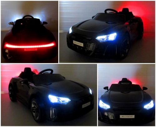 Masina Cu Acumulator Audi AIMAUDIE Negru
