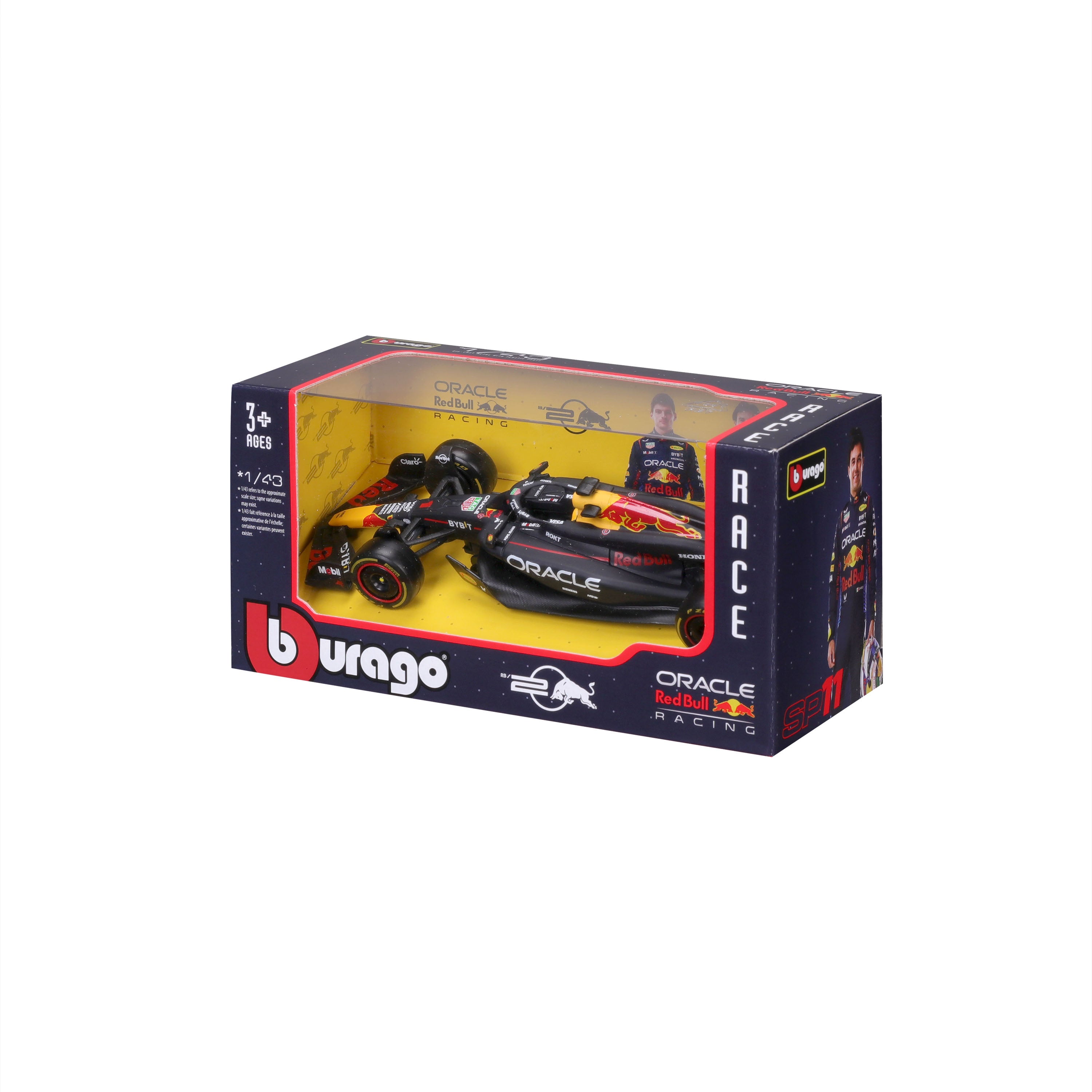 Macheta masinuta Bburago 1/43 Formula 1 Oracle Red Bull Racing Max Verstappen Team #1 BB38097-1MV24