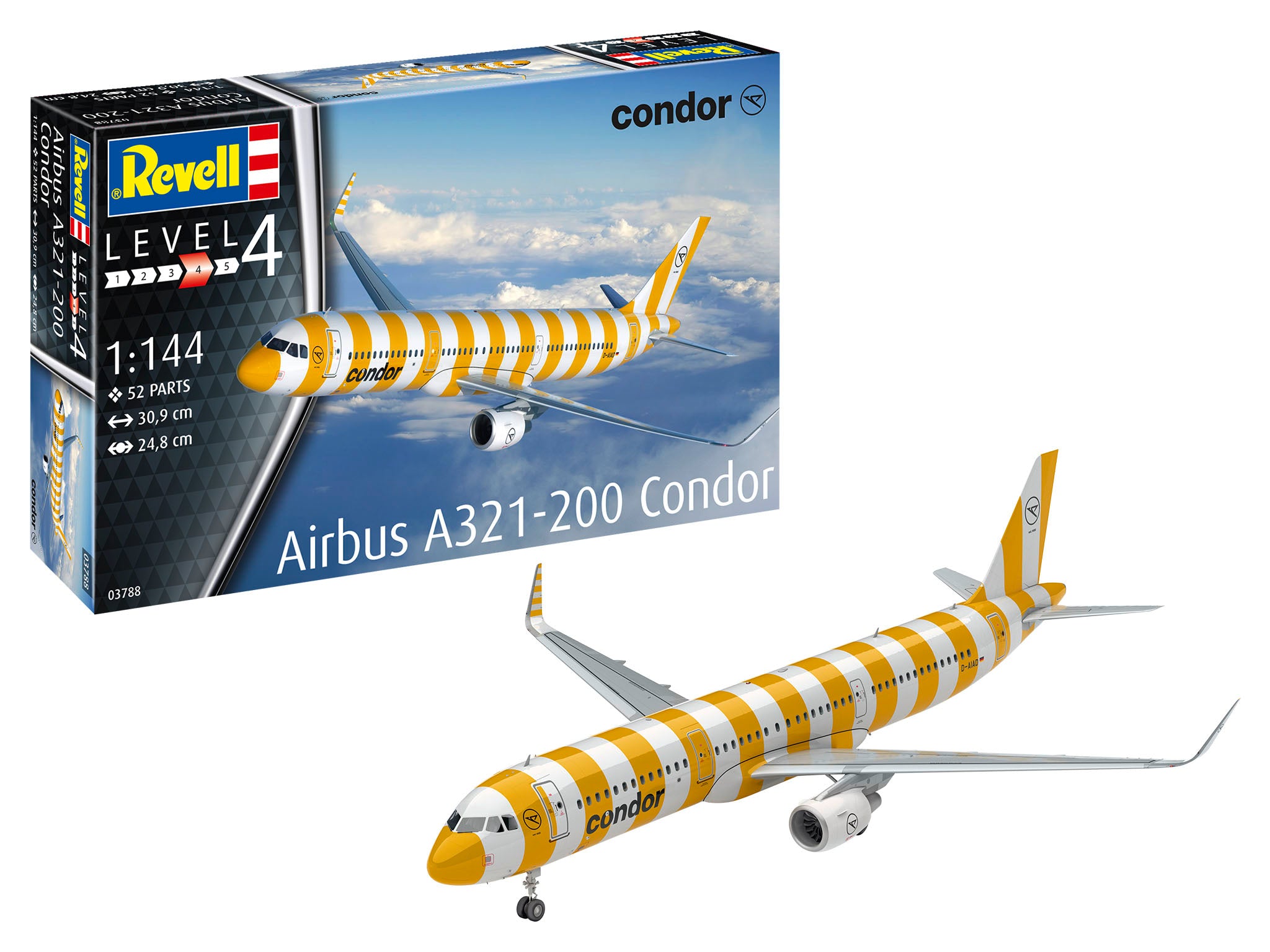Avion Revell Airbus A321-200 Condor Scara 1:144 Rev03788