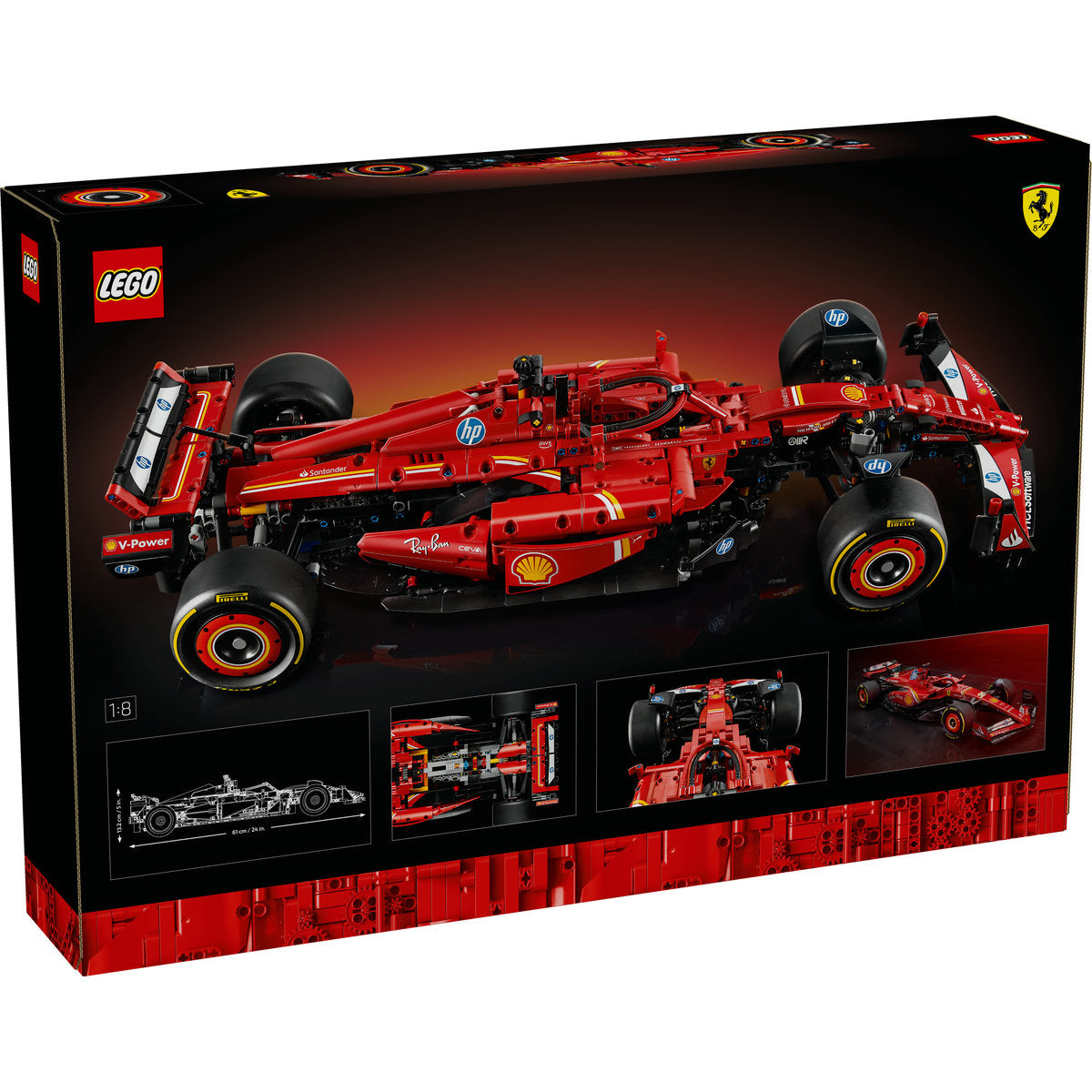 Cadouri pentru Barbati: LEGO® Technic - Masina F1 Ferrari SF-24 42207, 1362 piese