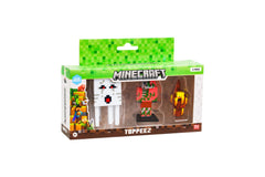 FIGURINE MINECRAFT 3D TOPPEEZ 3 BUC GHOST-ZOMBIE PIGLIN-BLAZE PMIMC2021-GZB