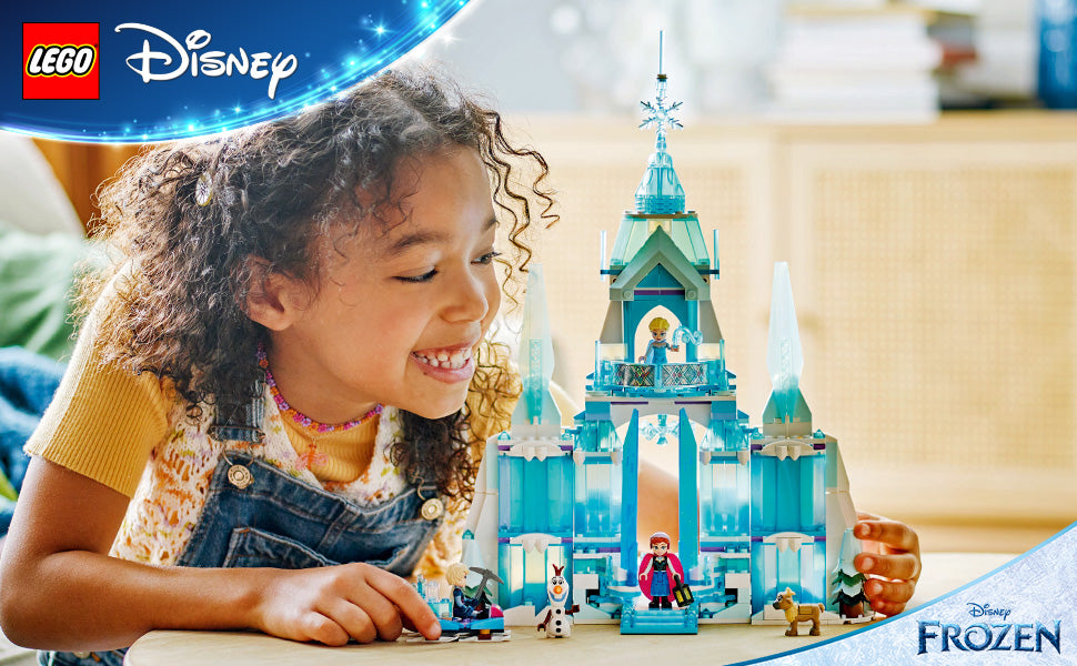 LEGO® Disney Princess™ - Palatul de gheata al Elsei 43244, 630 piese