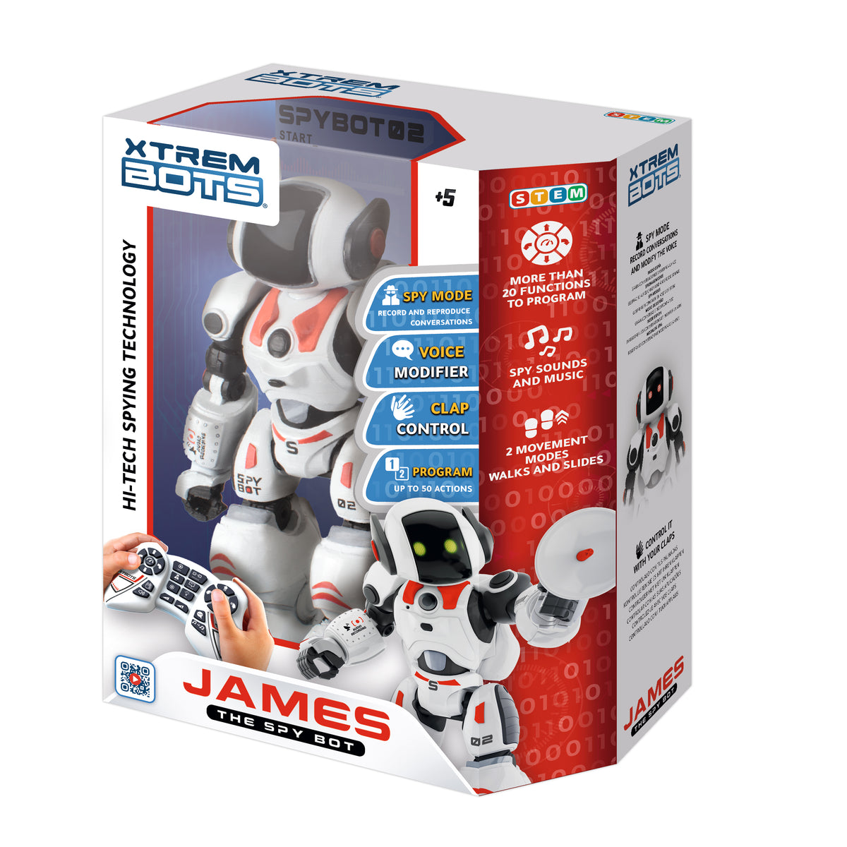 ROBOT XTREM BOTS JAMES THE SPY BOT