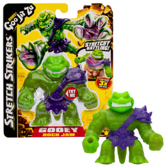 Figurina Goo Jit Zu Stretch Strikers Pachet Erou Rockjaw GOJ42779-42845