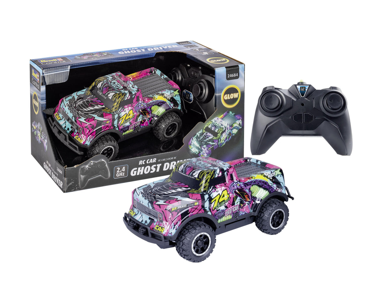 Revell Control Masina Rc Ghost Driver Mov Scara 1:22 Revrc24684
