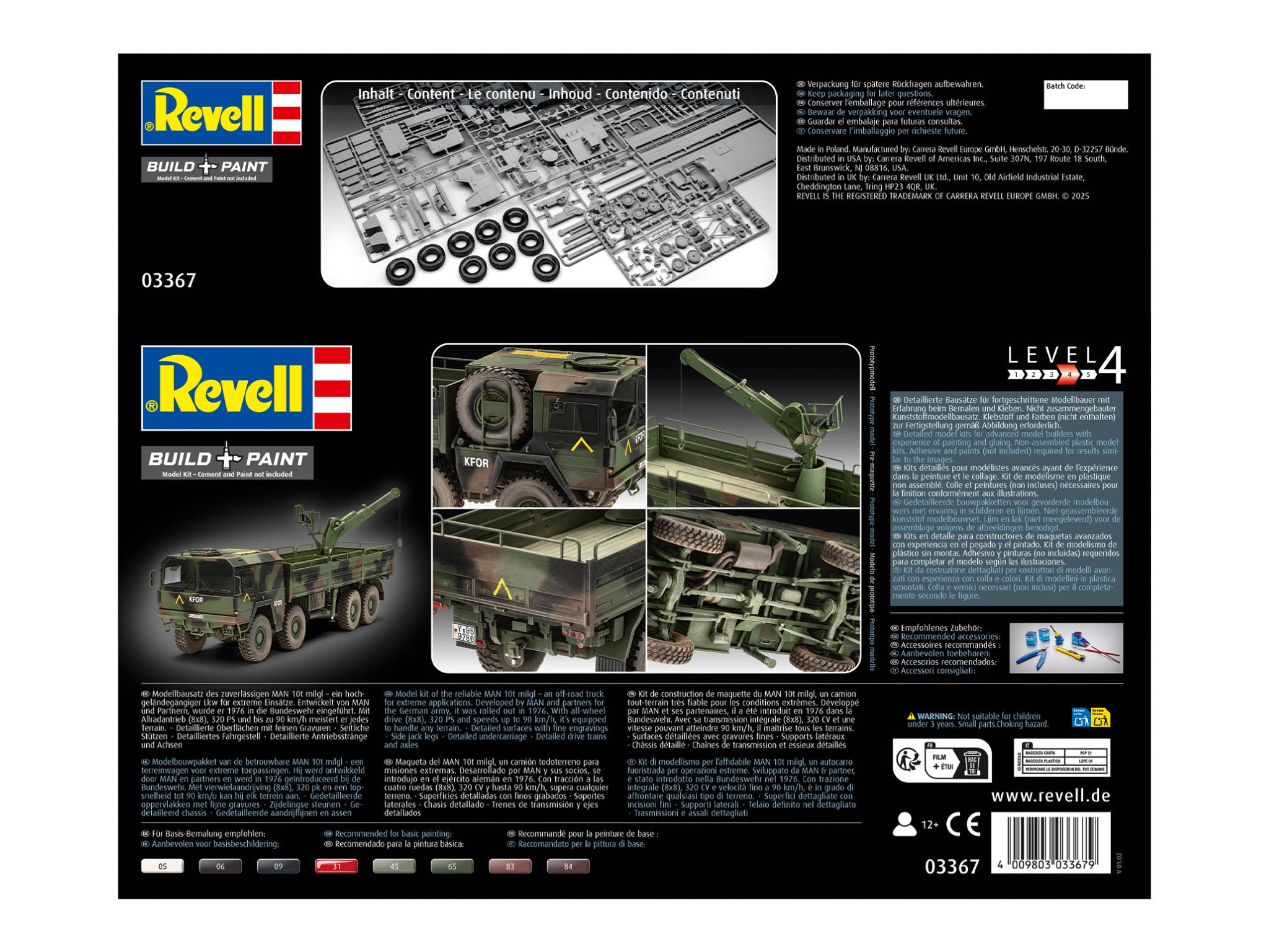 Kit De Asamblare Revell Gtk Boxer Sgsankfz Rev03362