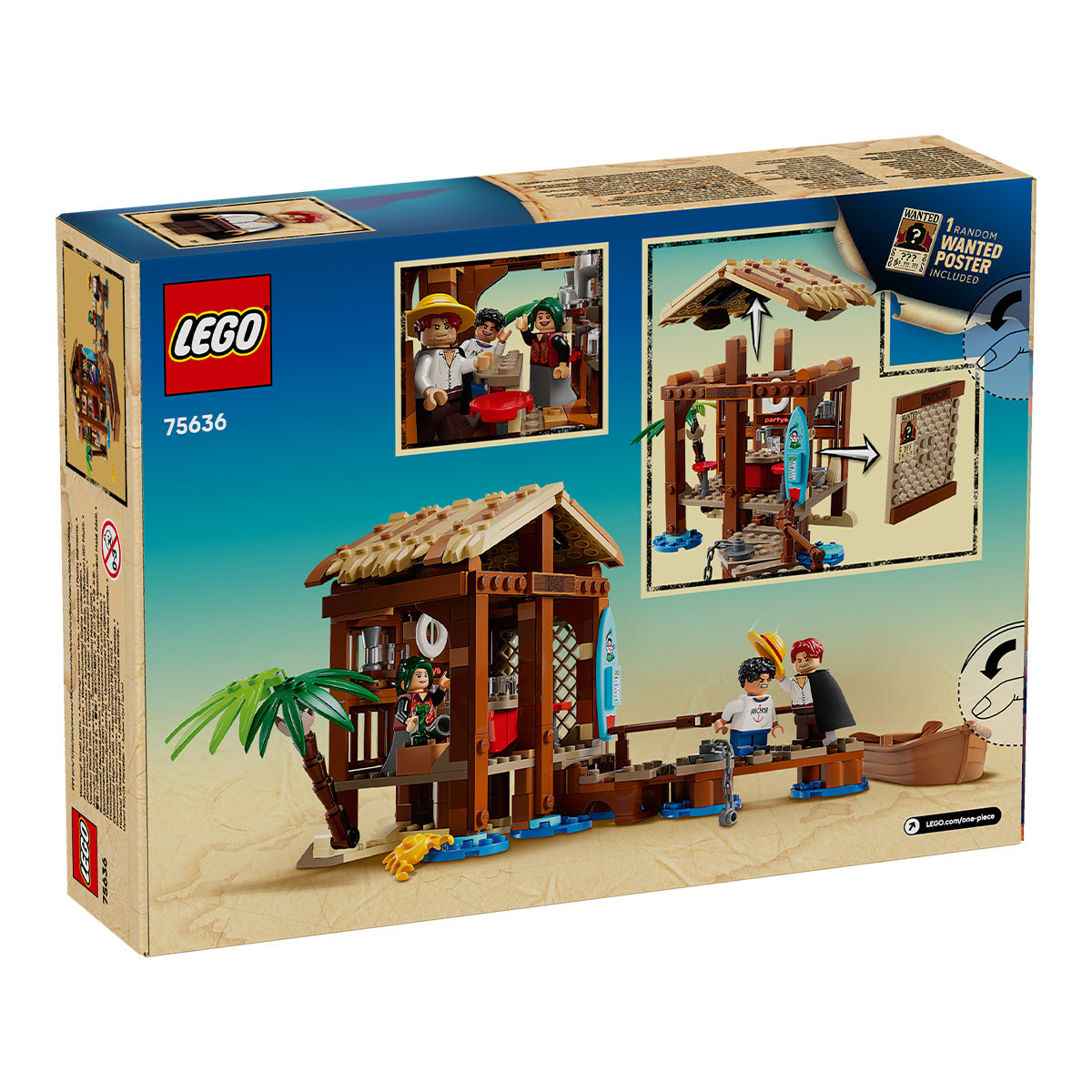 LEGO® ONE PIECE - Coliba in Satul Morii 75636, 299 piese