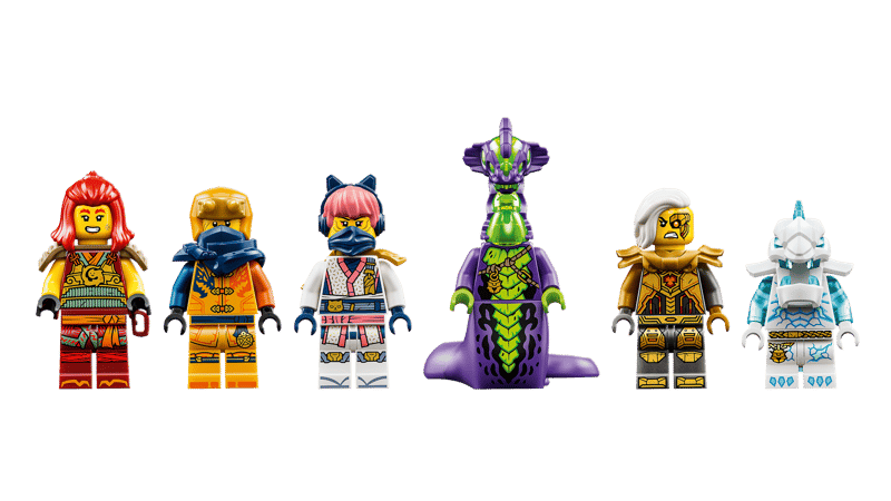LEGO® NINJAGO® - Robotul dragon transformator al lui Wyldfyre 71868, 821 piese
