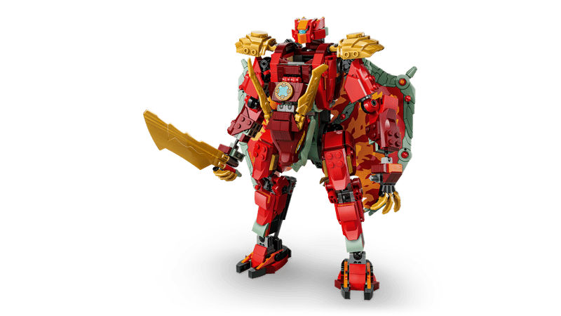 LEGO® NINJAGO® - Robotul dragon transformator al lui Wyldfyre 71868, 821 piese