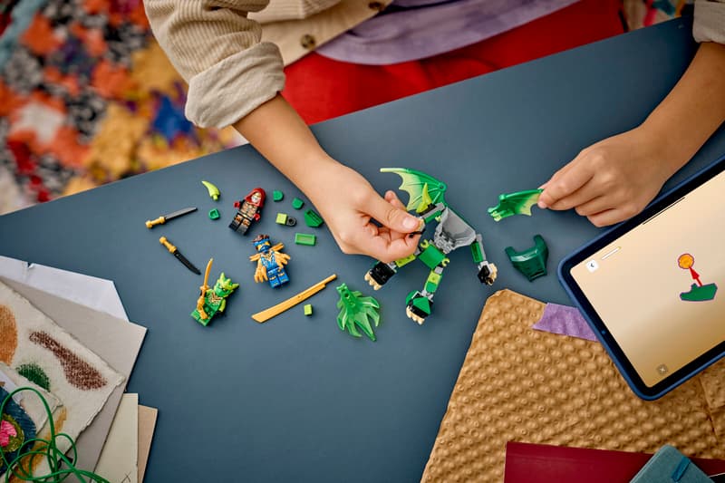 LEGO® NINJAGO® - Pachet de lupta cu robotul dragon al lui Lloyd 71862, 81 piese