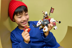 LEGO® NINJAGO® - Zilvar si monstrul dragon Grimtak 71863, 232 piese